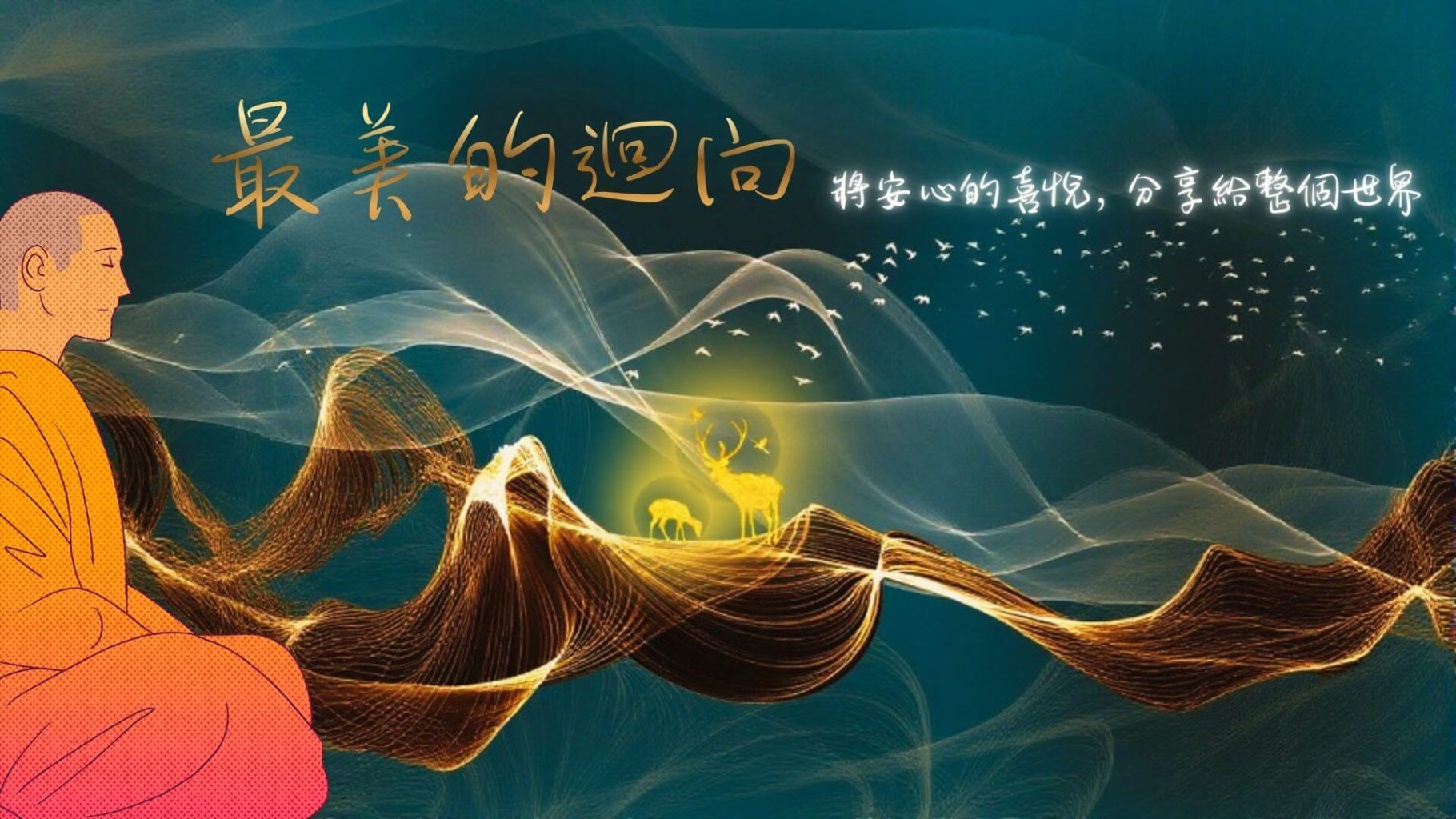 最美的迴向:將安心的喜悅,分享給整個世界