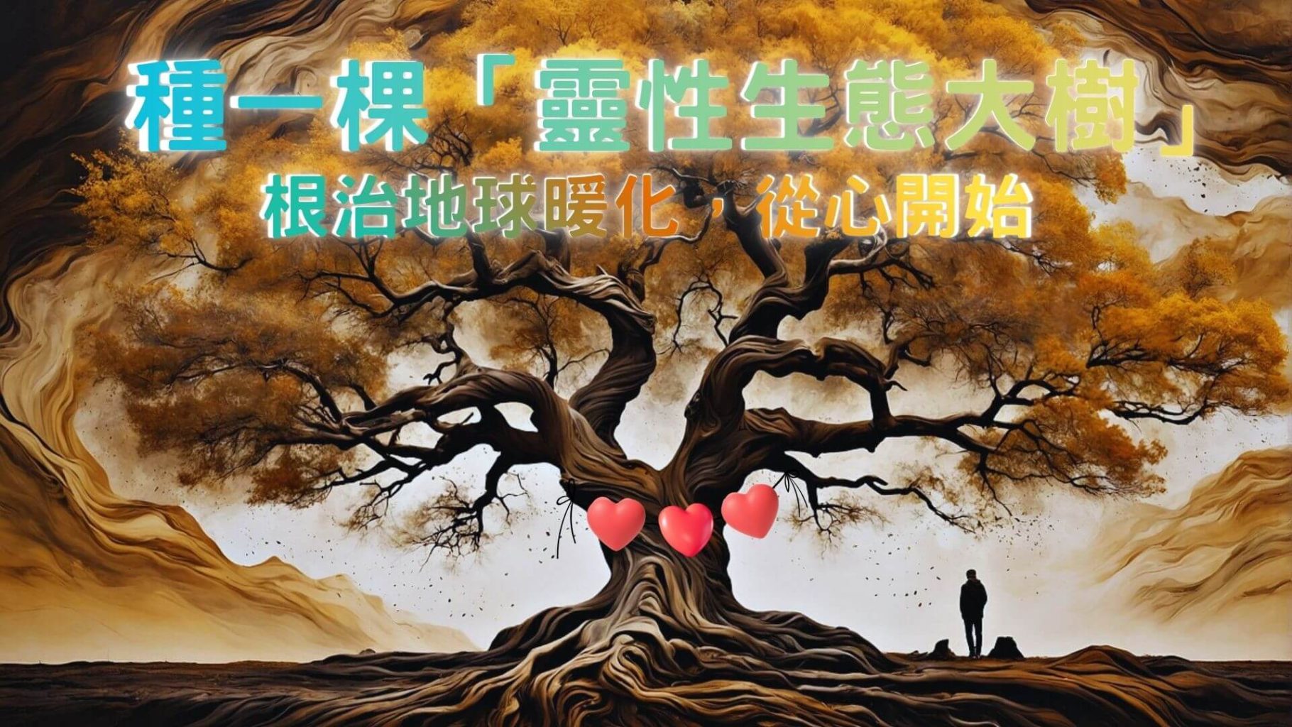 【生態危機解方】 種一棵「靈性生態大樹」:根治地球暖化,從心開始